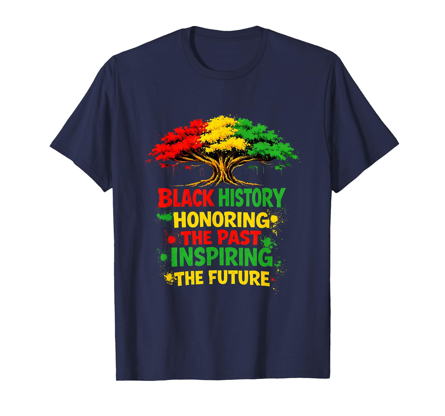African American Black History Month Honoring The Past T-Shirt