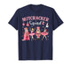 Nutcracker Squad Christmas Ballet Dance Cute Pink Ballerina T-Shirt