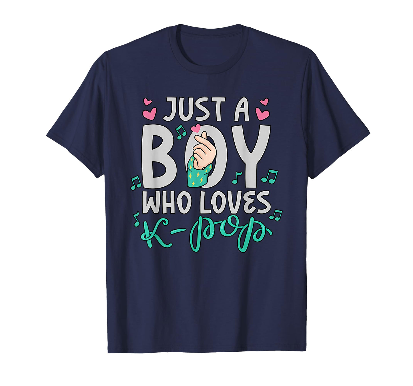Just a Boy Who Loves K-Pop Fandom Celebration T-Shirt