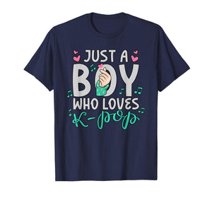 Just a Boy Who Loves K-Pop Fandom Celebration T-Shirt
