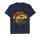 Retro Fish Around & Find Trout Funny Fishing Men Women Kids T-Shirt