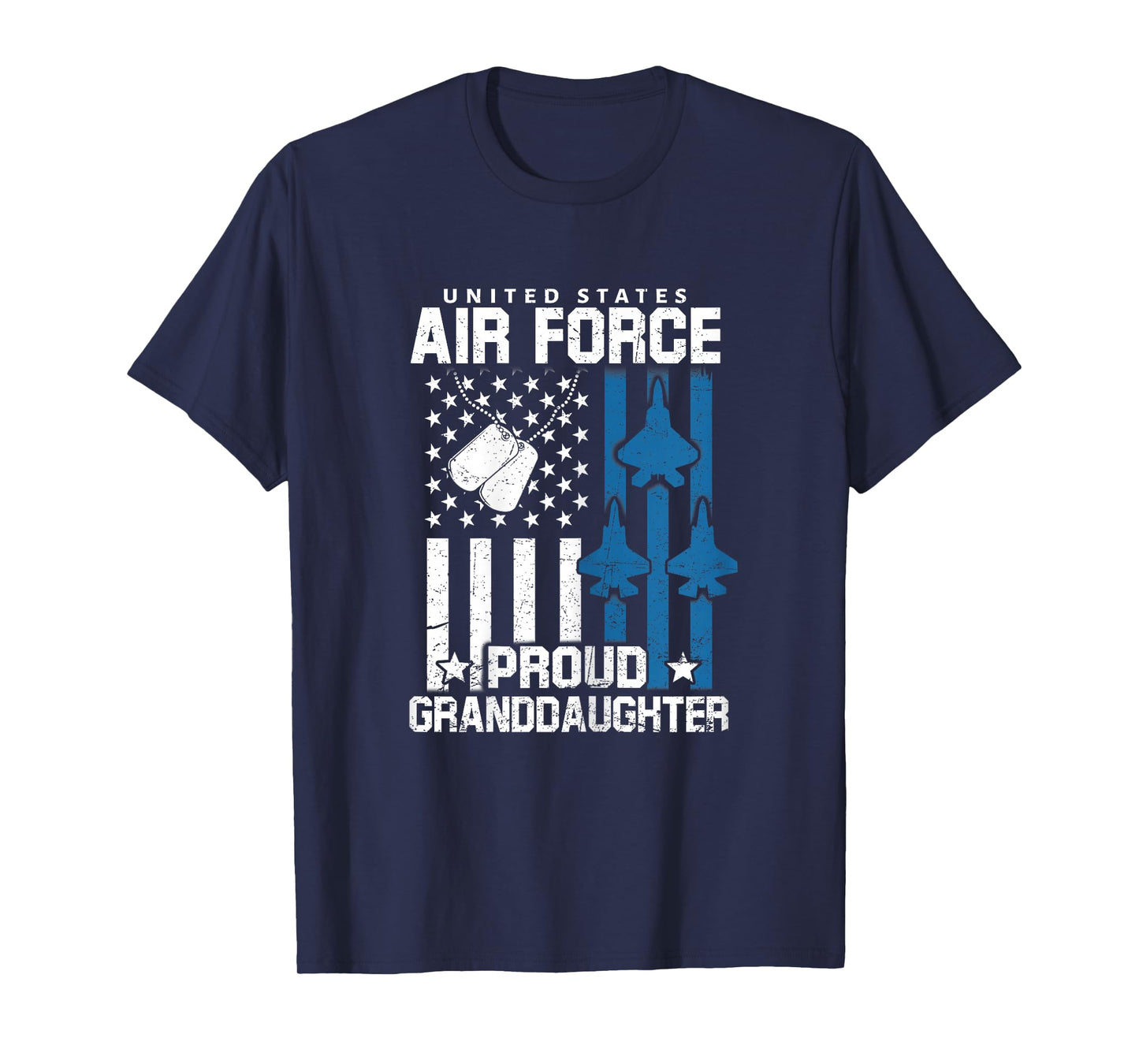 Proud Granddaughter of US Air Force Veteran Family Matching T-Shirt