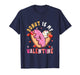 Donut is My Valentine Hearts Matching Food Lover Family Kids T-Shirt