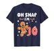 Christmas Oh Snap 10 Year Old Gingerbread Man 10th Birthday T-Shirt