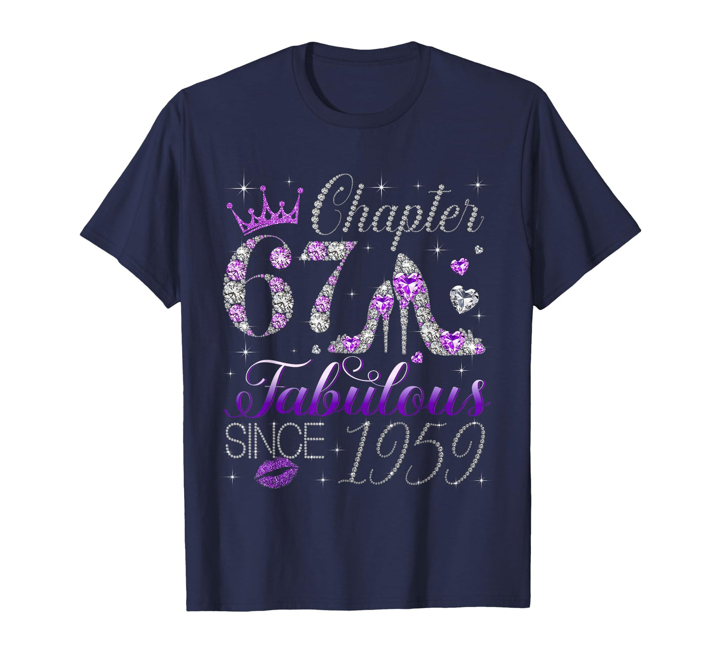 Chapter 67 Fabulous Since 1959 67Th Birthday Women Girls T-Shirt
