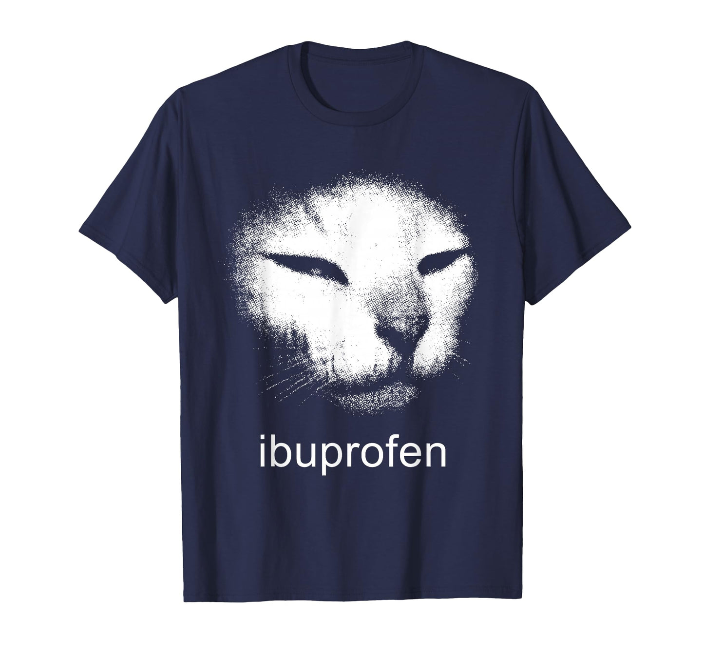 I Need Ibuprofen Funny Vintage Cat Kitten Meme Silly Cat T-Shirt