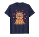 Capybara Valentines Day Girl Hearts Valentine Capybara Women T-Shirt