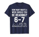 How Many Nights A Week Should You Be Reading 6 7 Meme T-Shirt