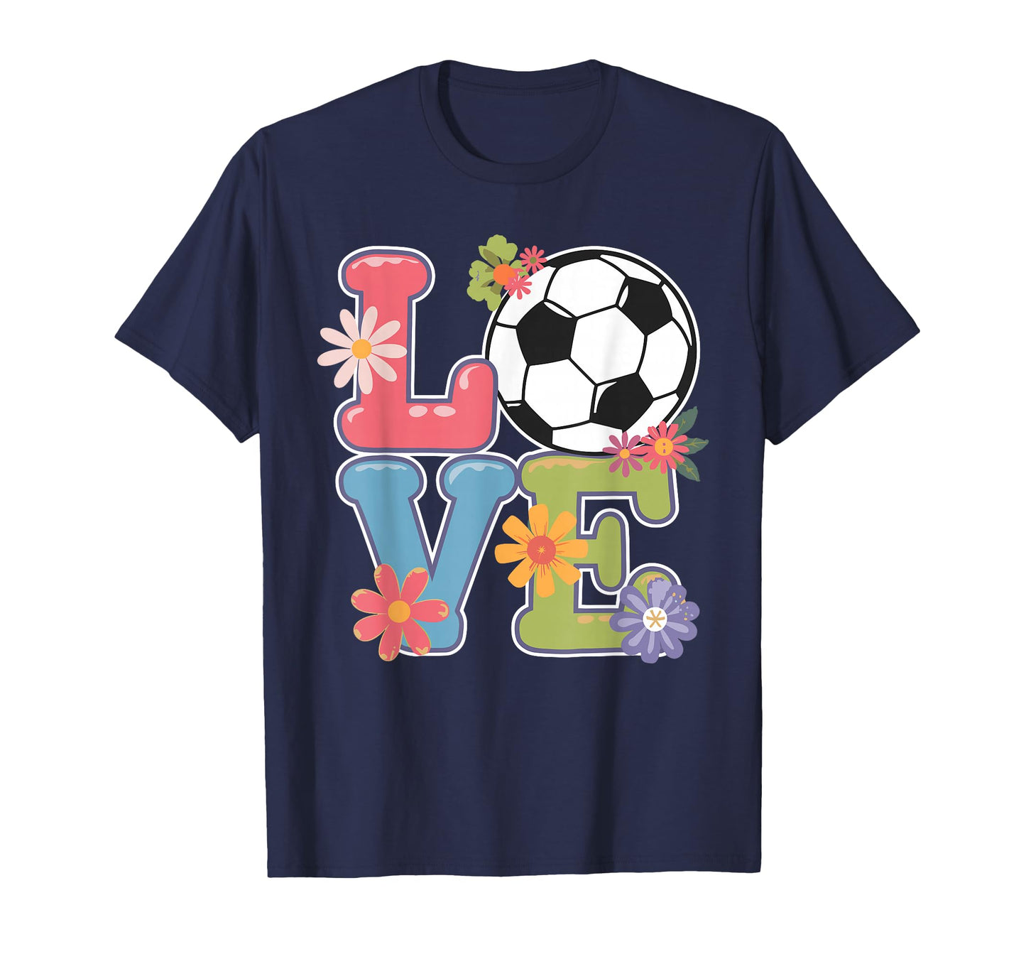 Cool Soccer Art for Women Teen Girls Goalie Soccer Player T-Shirt