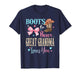 Boots or Bows Great Grandma Loves You Gender Reveal Family T-Shirt