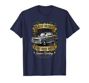 The 1967 Dodge Dart Classic Holiday Cheer Apparel T-Shirt