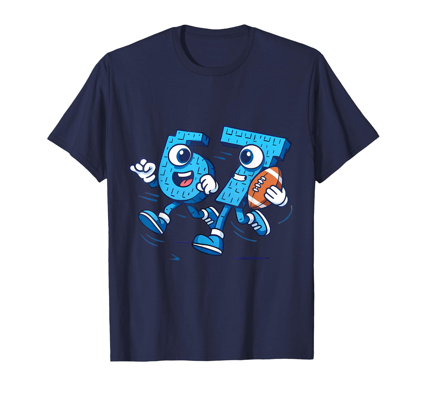 67 Six Seven Italian Brainrot Kids Soccer 67 Meme Christmas T-Shirt