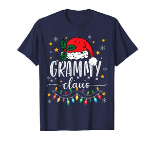 Grammy Claus Xmas Santa Funny Christmas Matching Family T-Shirt