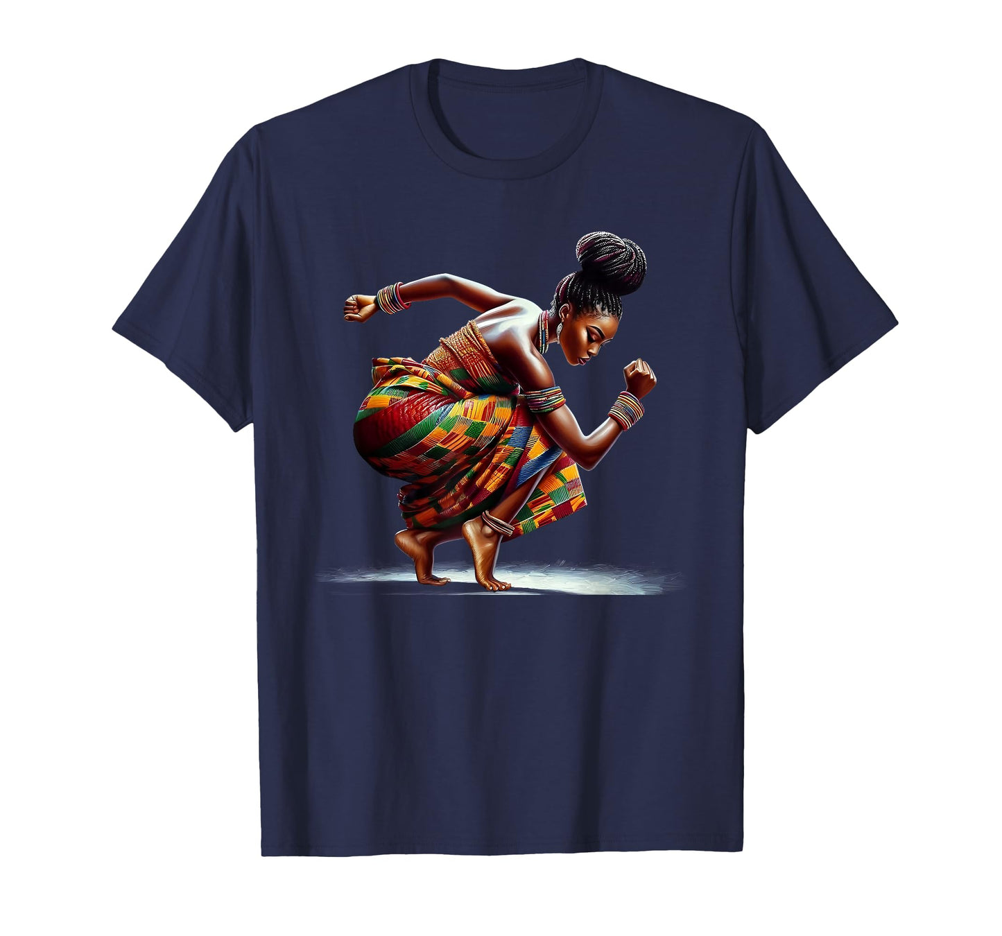 Love Black Woman African Melanin Queen Black History Month T-Shirt