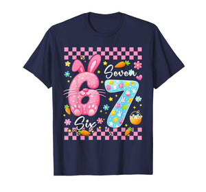 Six Seven Easter Kids Bunny 67 Easter Toddler Teens Boy Girl T-Shirt