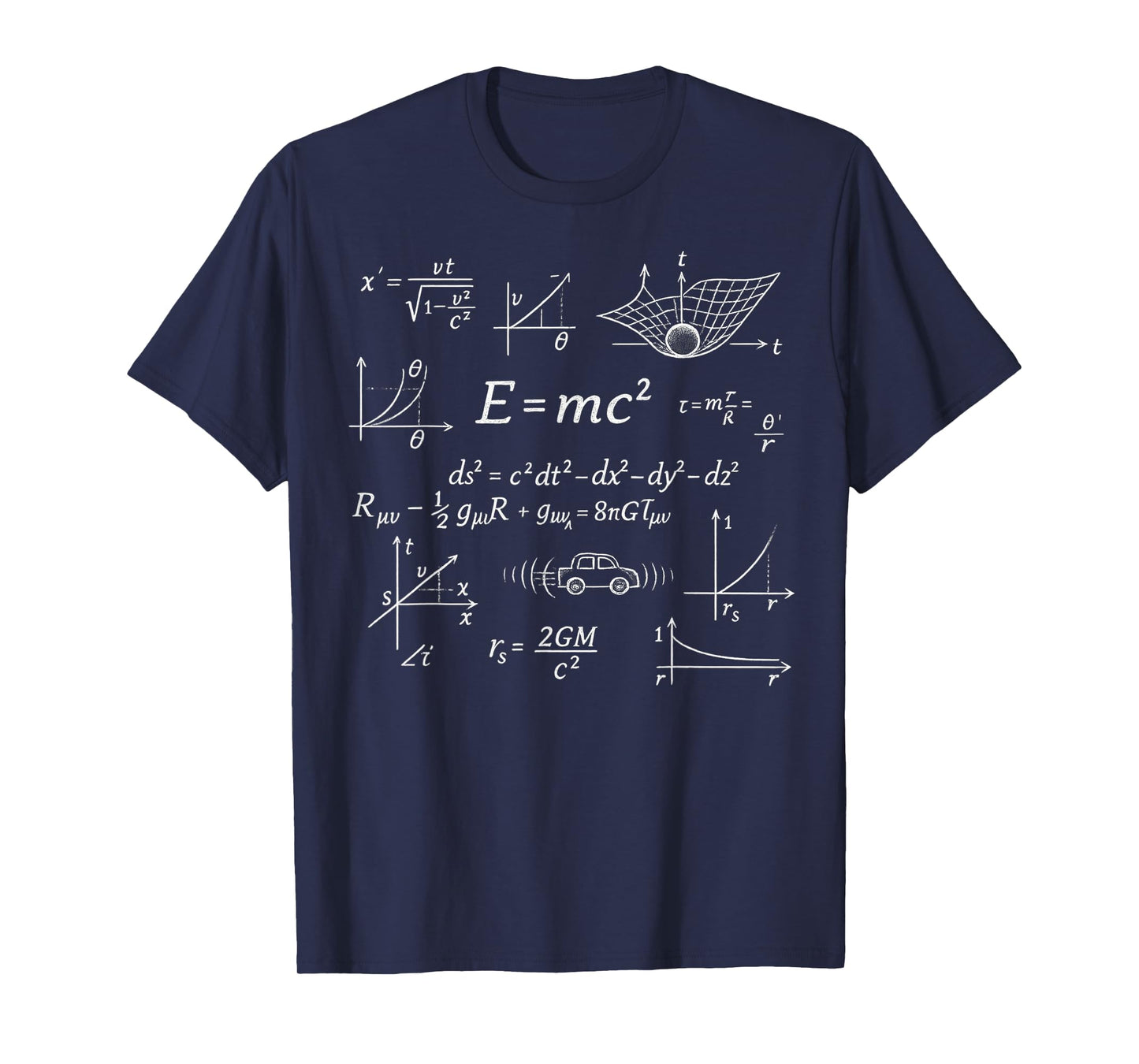 Einstein Formulas for Science Enthusiasts T-Shirt