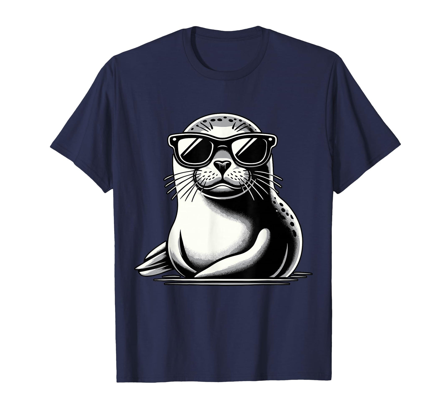 Cool Seal with Sunglasses Sea Lion T-Shirt