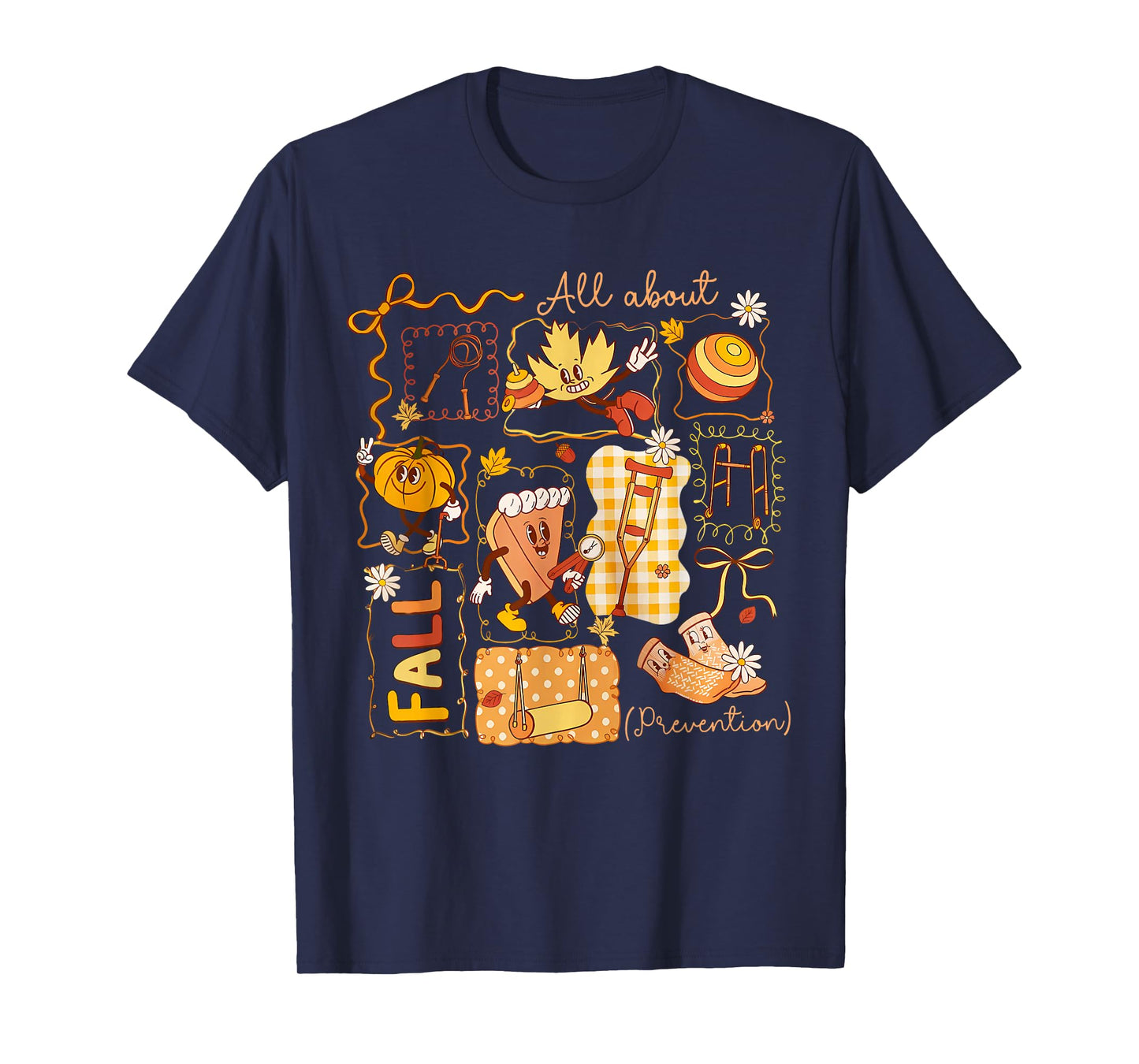All About Fall Prevention Nurse Physical Therapy PT OT T-Shirt