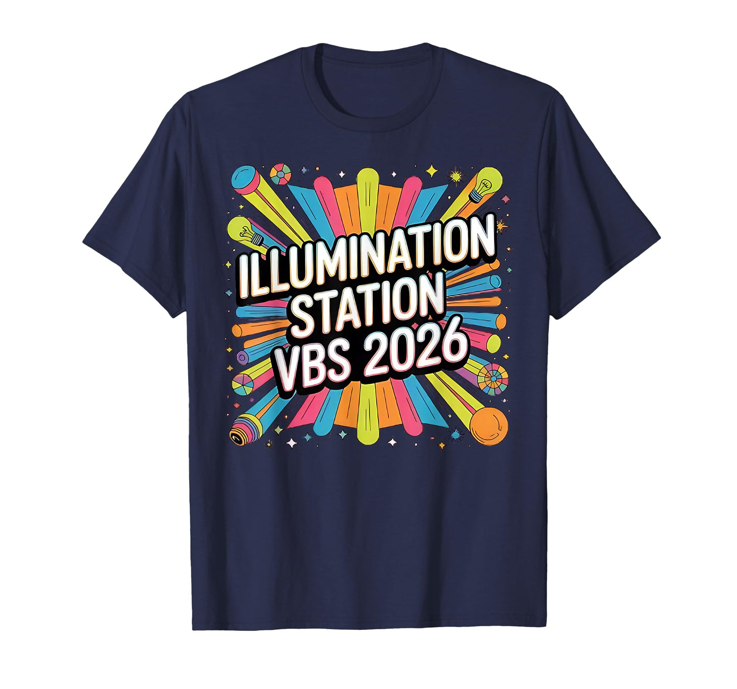 Illumination Station VBS 2026 Vaction Bible School Jesus T-Shirt