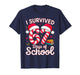 I Survived 67 Days of School Six Seven 6 7 Meme 67 Christmas T-Shirt