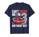 Kids Race Car Racing 3rd Birthday Can’t Catch Me I'm 3 Bday Boy T-Shirt
