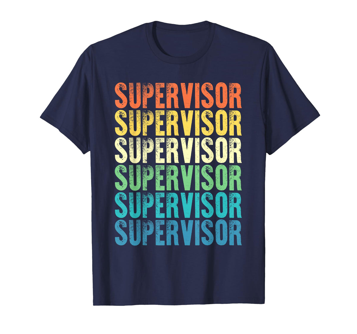 Supervisor Vintage Style Job T-Shirt
