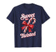 Sweet But Twisted Candy Cane Sugar Dessert Merry Christmas T-Shirt