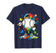 Baseball Drip Icecream Apparel Youth Boy Autism Awareness T-Shirt