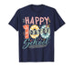 Groovy Happy 100th Day of Shool 100 Days Teachers Girls Kids T-Shirt