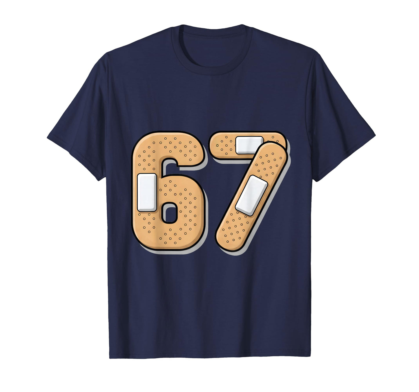 Six Seven Nursing Cool 67 Number Meme Funny T-Shirt