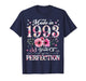 33 Year Old in 1993 Floral 33th Birthday Gifts for Women T-Shirt