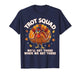 Fun Six Seven 67 Meme Trot Squad Thanksgiving Turkey Running T-Shirt