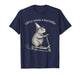 Whimsical Capy Wizard Off to Cause A Kerfuffle Meme Capybara T-Shirt
