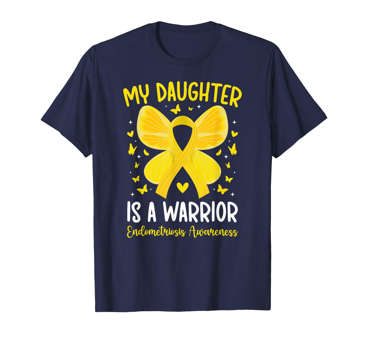 Mom of an Endo Warrior Mother Endometriosis Awareness Month T-Shirt