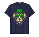 Funny Bernedoodle St Patricks Day Outfit Lucky Irish Clover T-Shirt