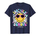 Cute Smile Face 100th Day of School Vibes Shirt Teacher Kids T-Shirt