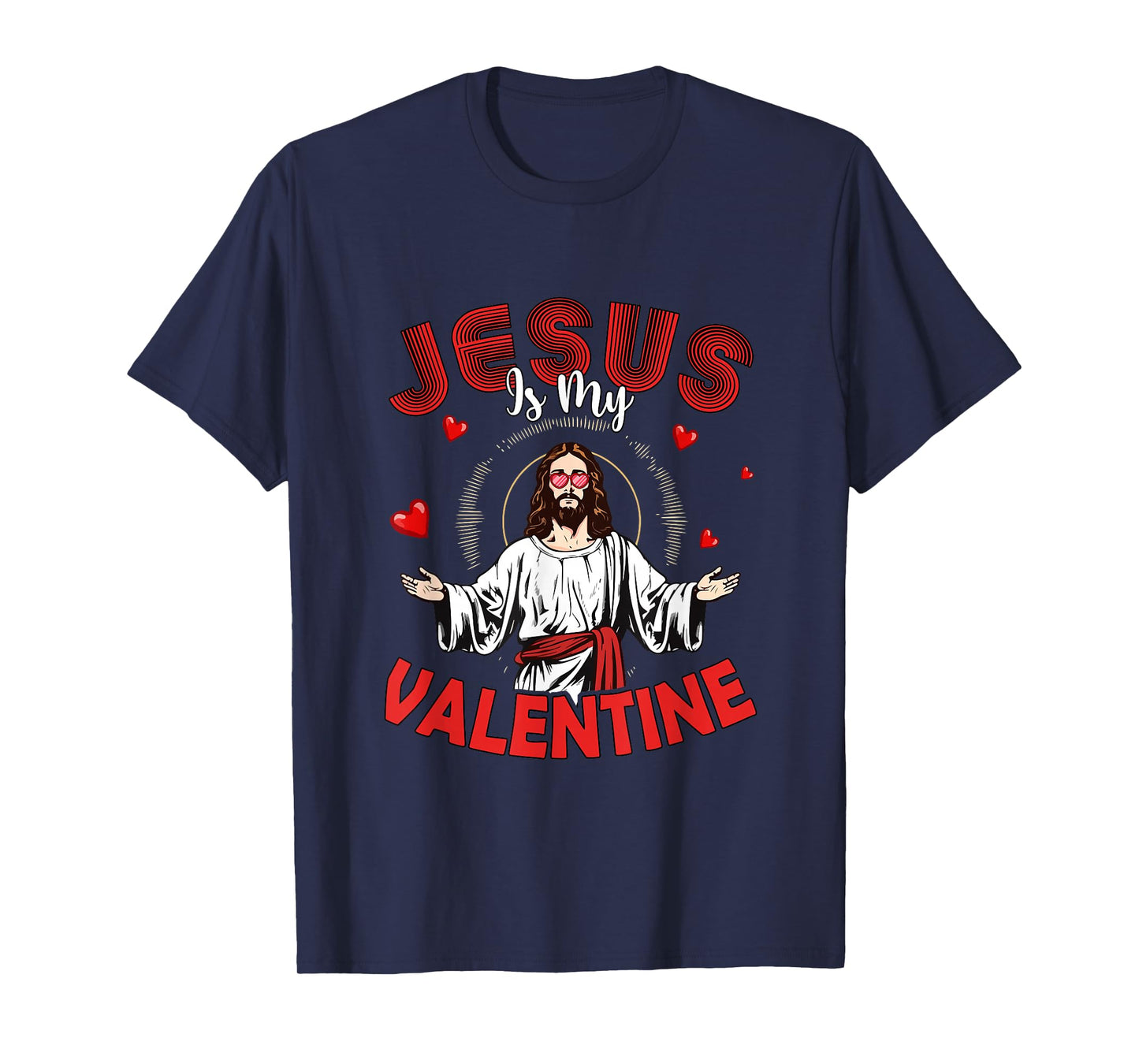 My Valentine Jesus Christian Lover Matching Family Kids T-Shirt