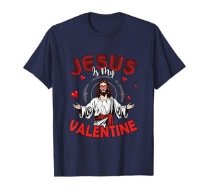 My Valentine Jesus Christian Lover Matching Family Kids T-Shirt