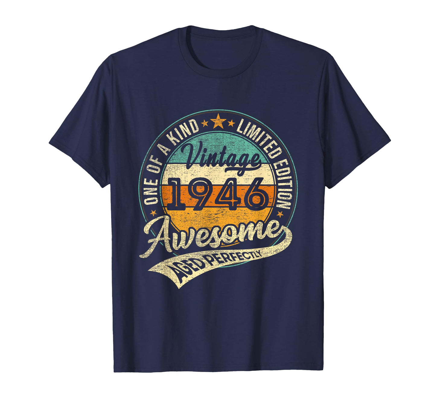 Vintage 1946 Limited Edition 80 Year Old Gifts 80th Birthday T-Shirt