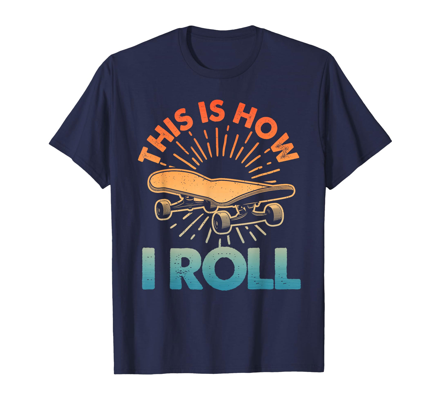 Cool Skateboard Art for Men Women Skateboarding Skateboarder T-Shirt