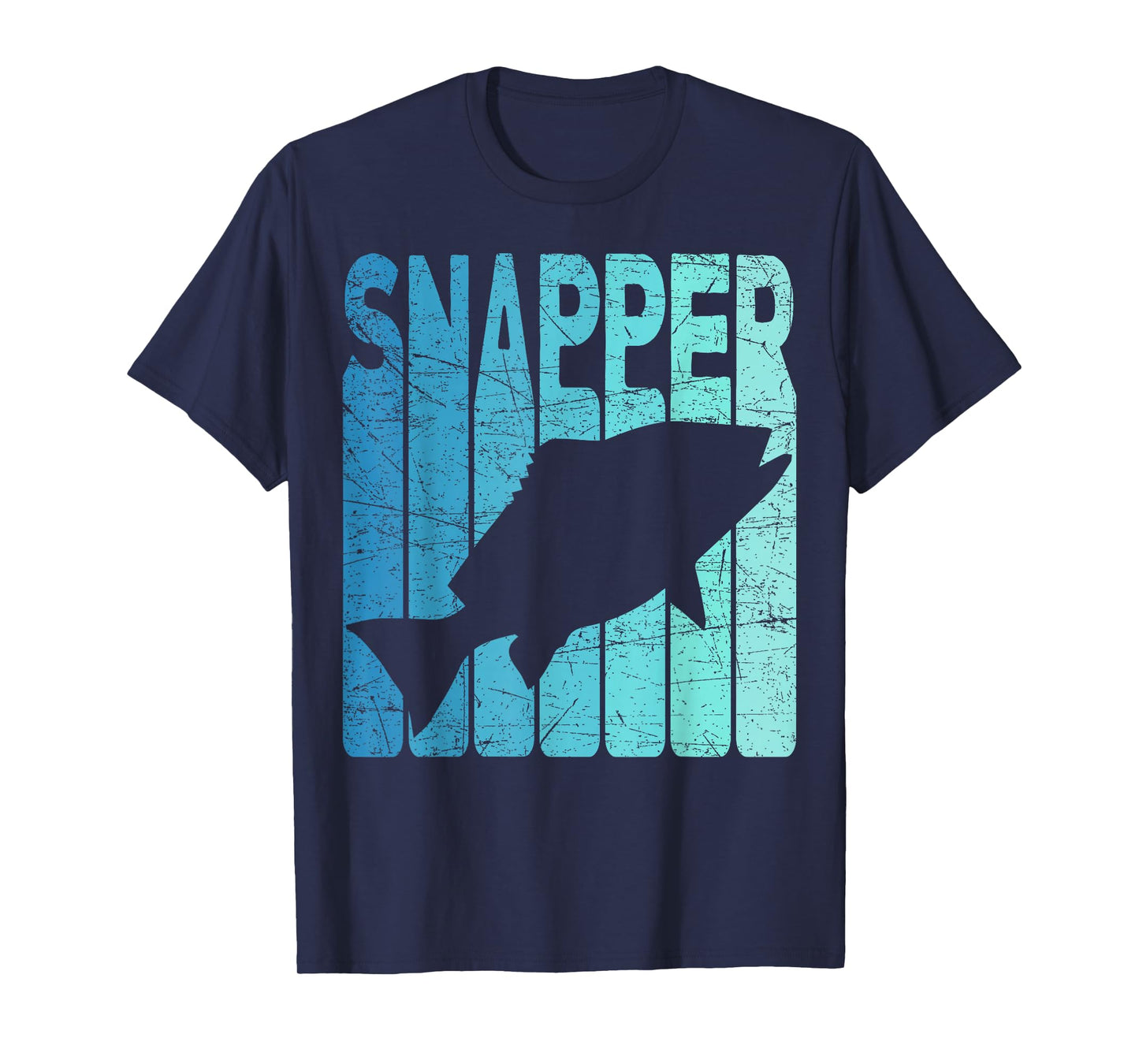 Red Snapper Vintage Snapper Fishing Retro Seafood T-Shirt