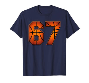 67 Number Gen Alpha Slang Basketball Drip Six Seven T-Shirt