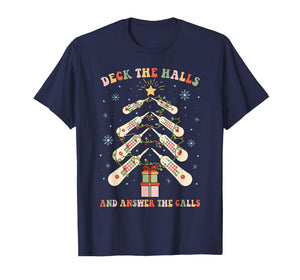 Funny CNA Nurse Christmas Medical Xmas Trees Nursing Nurses T-Shirt