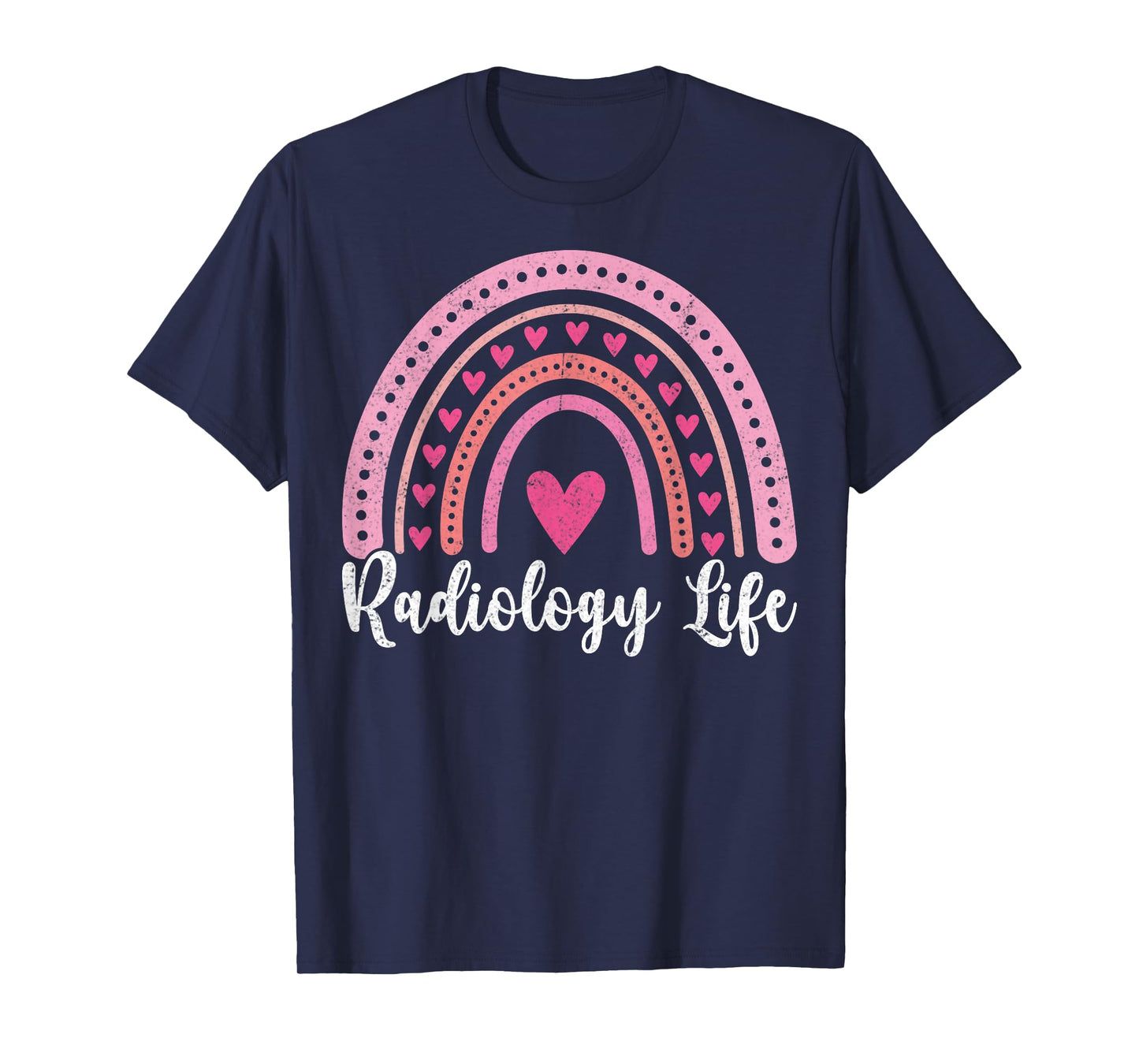 Boho Rainbow Radiology Life - Xray Technologist T-Shirt