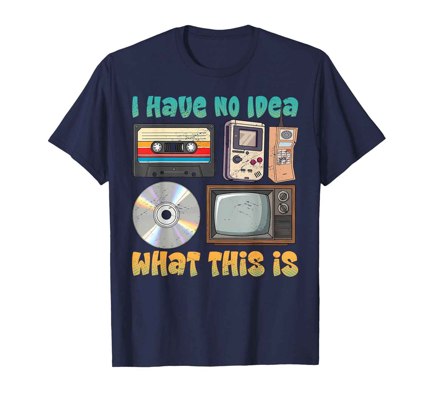 I Have No Idea What This is Kids 70s 80s 90s Outfit Theme T-Shirt