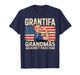 GRANTIFA Grandmas Against Fascism Patriotic Vintage Art T-Shirt