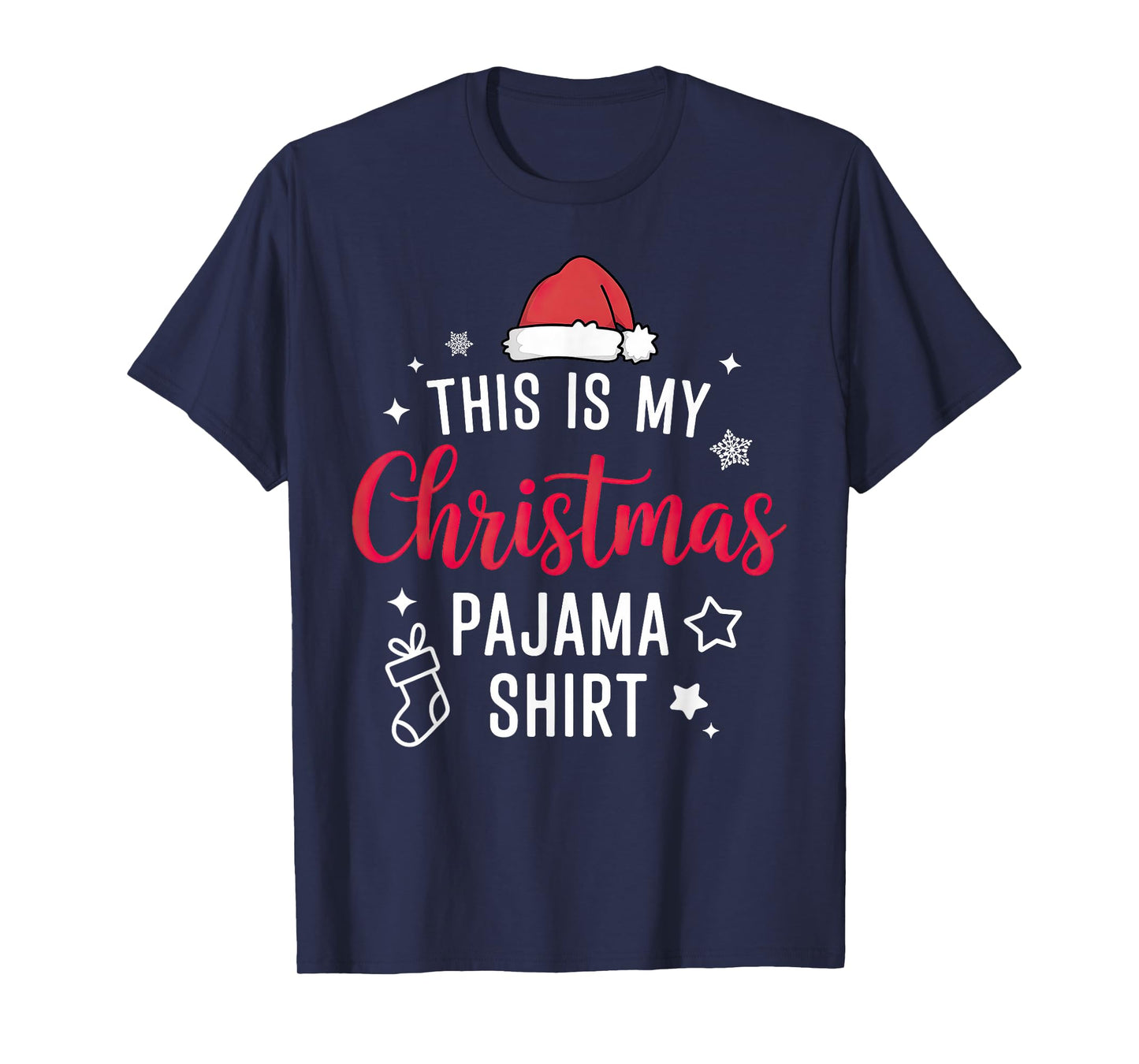 Christmas PJ Pajama PJS T-Shirt
