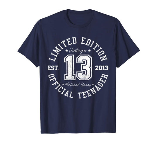 Official Teenager 13th Birthday 13 Years Old 2013 T-Shirt