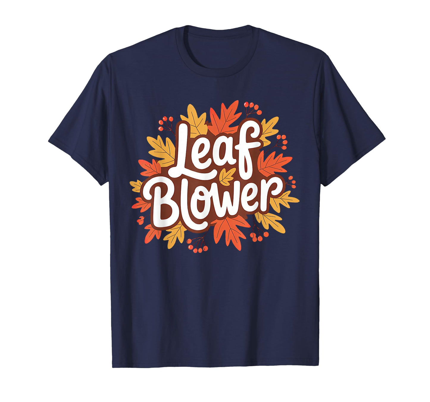 Funny Leaf Blower Fall Costume Couple Halloween Matching T-Shirt