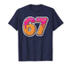 67 Ice Cream Drip Meme Six Seven Gen Alpha Slang T-Shirt